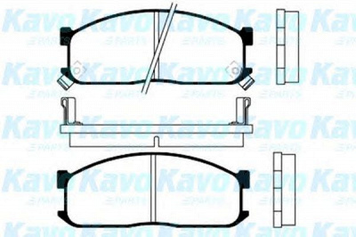 KAVO PARTS bp4514 -  Комплект тормозных колодок, дисковый тормоз